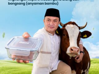 Ayo Kita Kurangi Penggunaan Kantong Plastik Untuk Wadah Daging Kurban