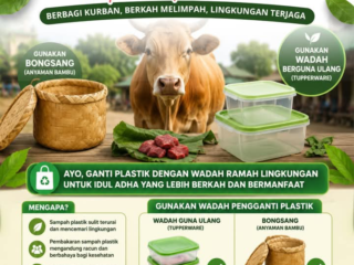 Stop Menggunakan Kantong Plastik Kemasan Untuk Daging Kurban